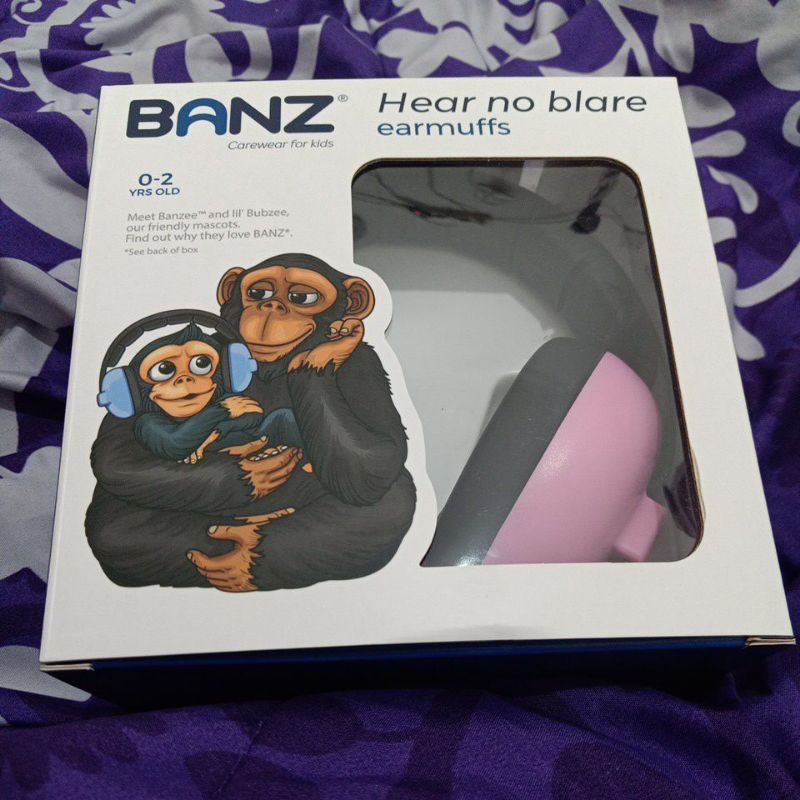 earmuff baby merk banz atau alat penutup telinga bayi preloved