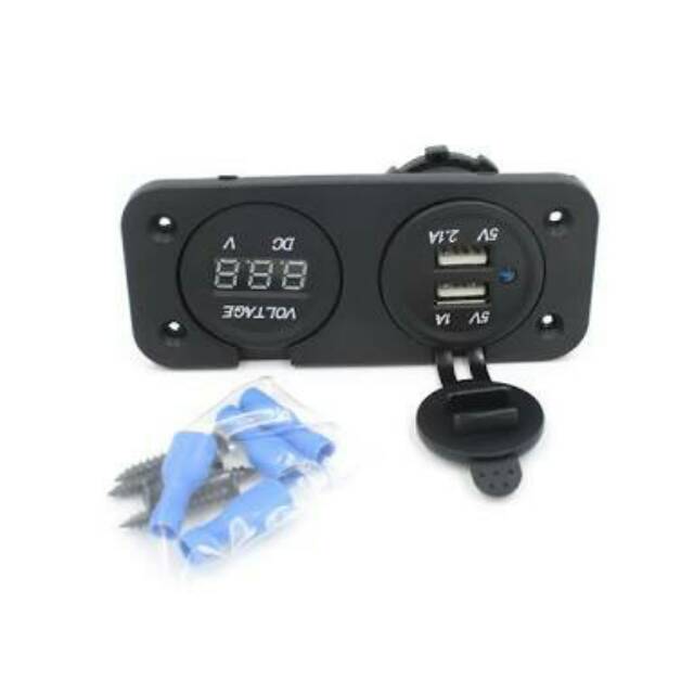 CHARGER HP VOLMETER USB NMAX