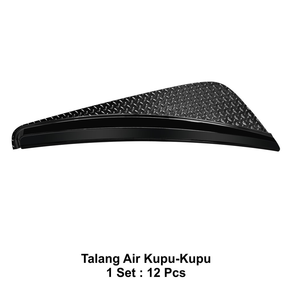 Talang Air / Door Visor DNY KUPU KUPU untuk CANTER , HINO , L-300, NEW CARRY Injection High Quality