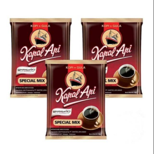 

Kapal Api Spesial Mix 1 Renceng 10 sachet @25 gr