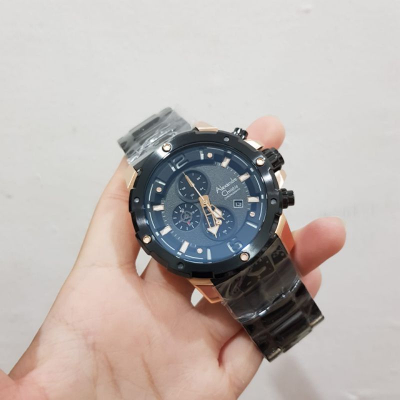 Alexandre Christie 6410 jam tangan pria AC 6410 original