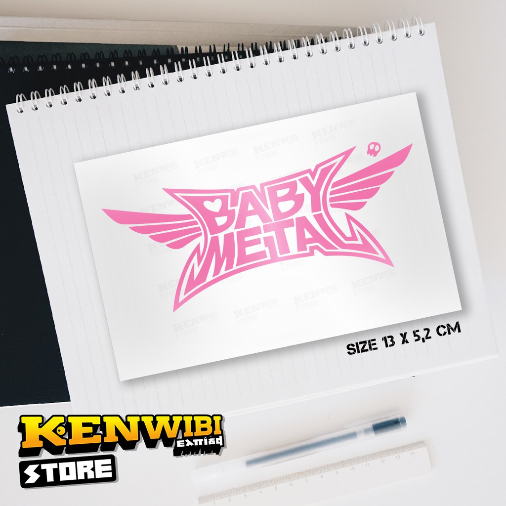 Cutting Sticker "Babymetal" stiker Babymetal