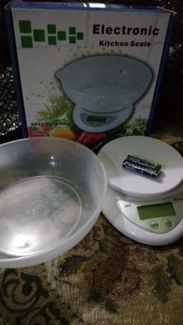 Timbangan Dapur Digital / Timbangan Mangkok Digital / Kitchen Scale With Pan B05