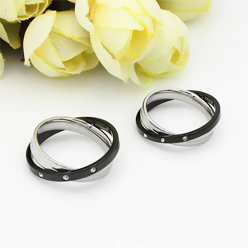 Cincin Couple / Tunangan / Nikah / Pasangan / Kawin / Titanium C066