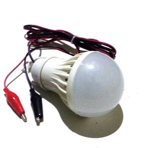 Lampu Bohlam LED 9W Aki DC 12v / Lampu Emergency Aki