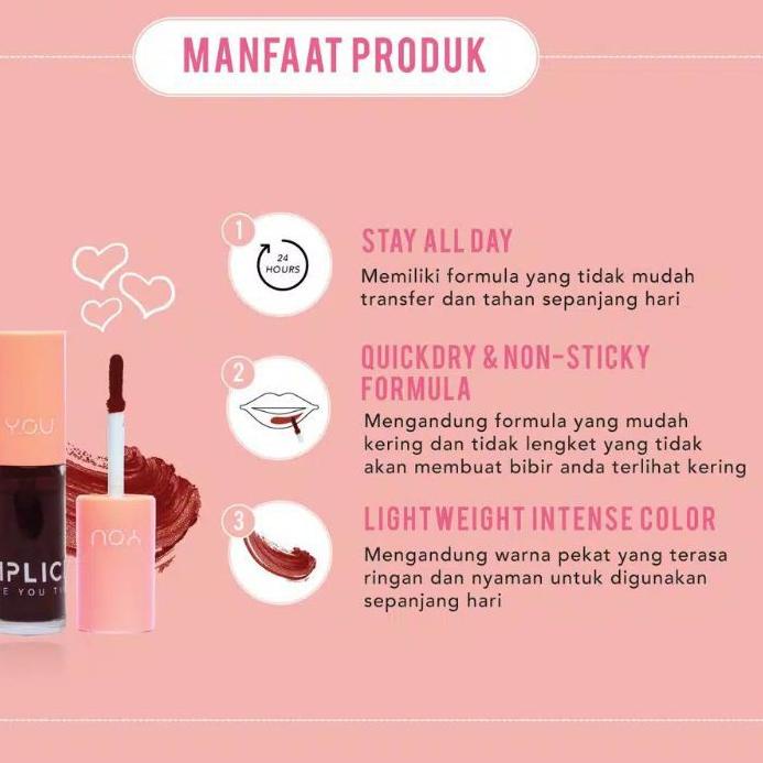 ♀ Kosmetik You The Simplicity Love You Tint by You Makeups ○