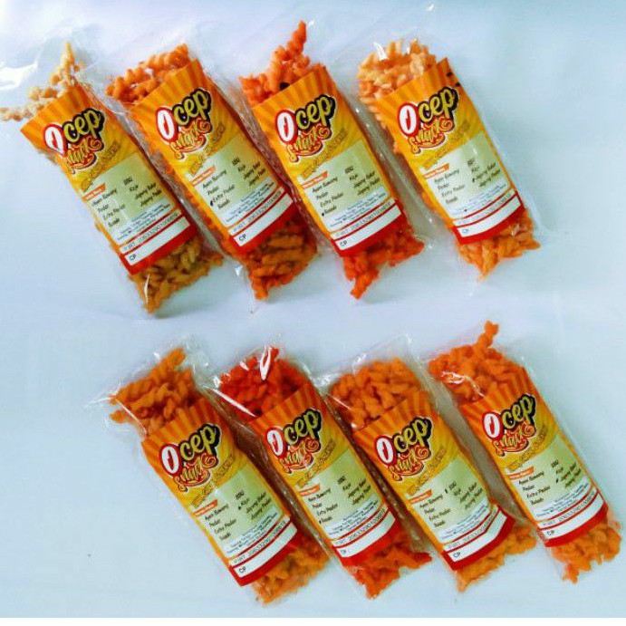 

MAKARONI SPIRAL KEMASAN 40gr / MAKRONI PEDAS / MAKARONI MURAH / MAKARONI ENAK / MAKARONI OCEP SNACK