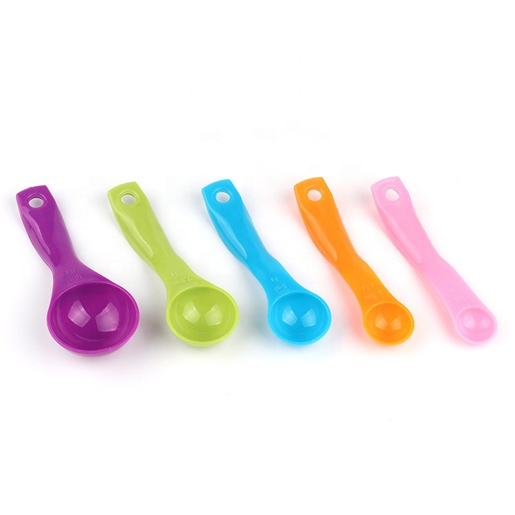 Sendok Takar Bumbu Set 5 in 1 Warna Warni / Measuring Spoon / Sendok Pengukur Takaran Bumbu Dapur Kue Masak Serbaguna