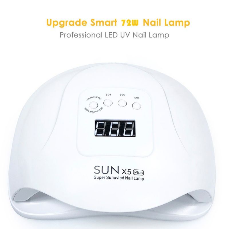 Biutte.co Pengering Kutek Kuku UV LED Nail Dryer 54W - SUN-X - White