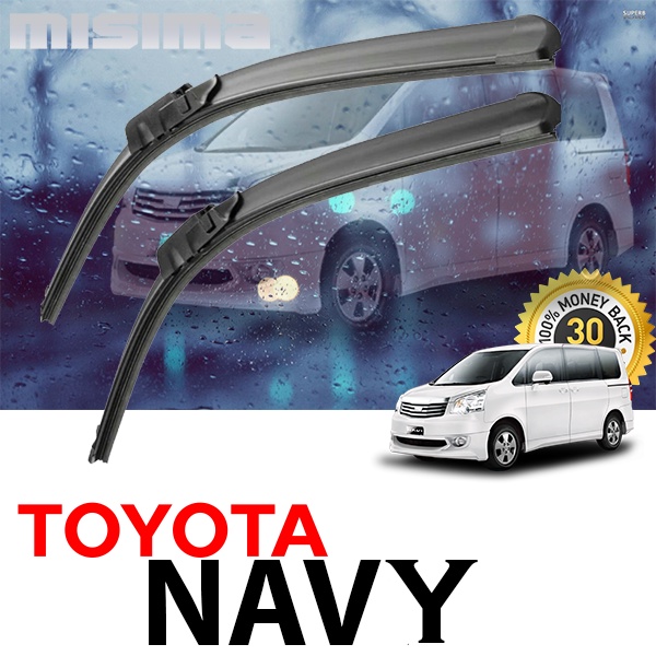 Wiper Depan HYBRID Set Toyota Navy Premium