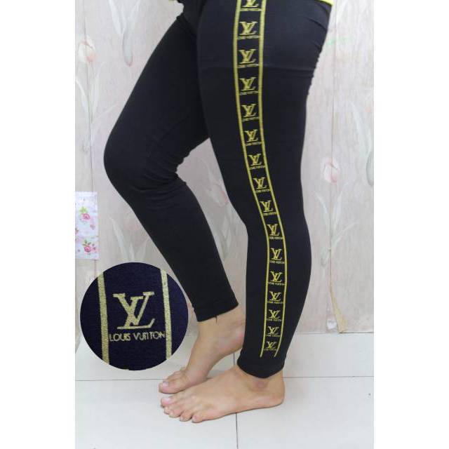 LEGGING IMPORT MURAH / LEGGING LV GOLD