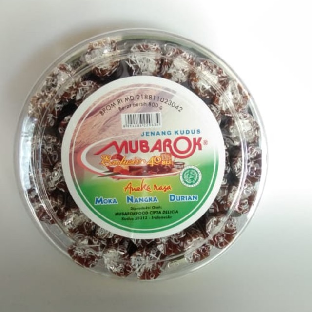 Jenang Mubarok Toples Isi 40 bj
