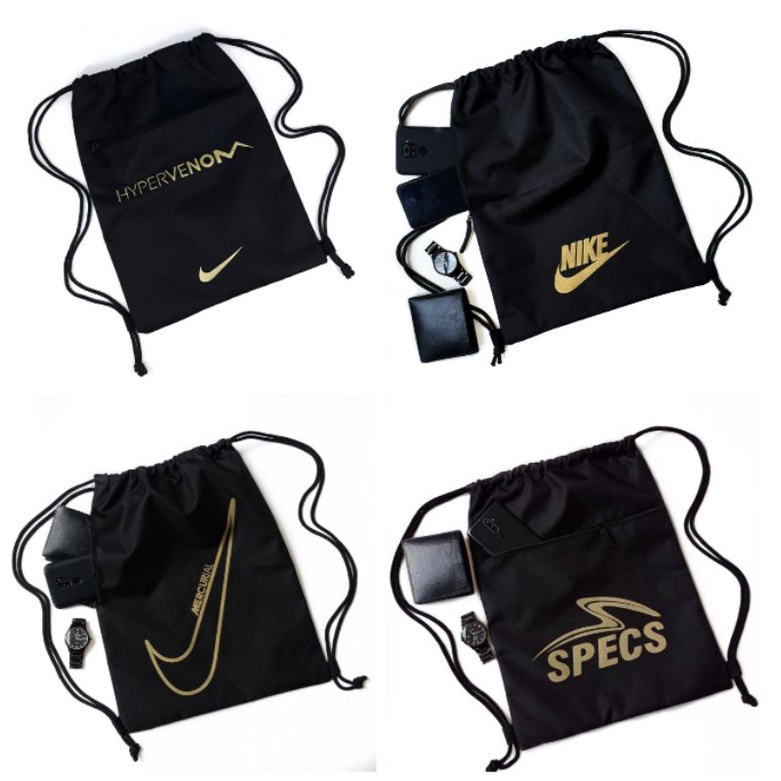 Stringbag Nike Tas Serut Olahraga Pria Tas Futsal Gymsack Sepakbola