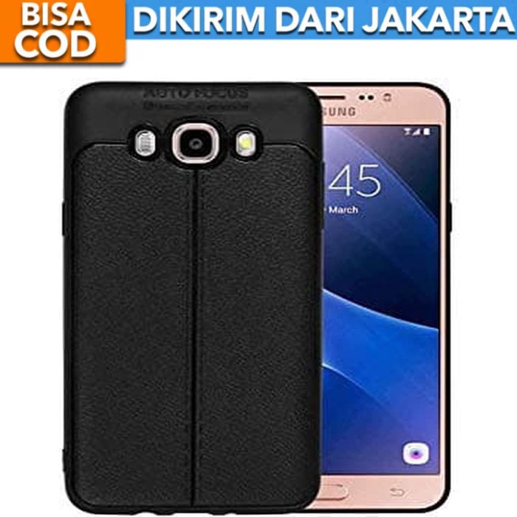 Case Auto Focus Samsung Galaxy J510 J5 2016 Leather Experience SoftCase Slim Ultimate / Casing Kulit