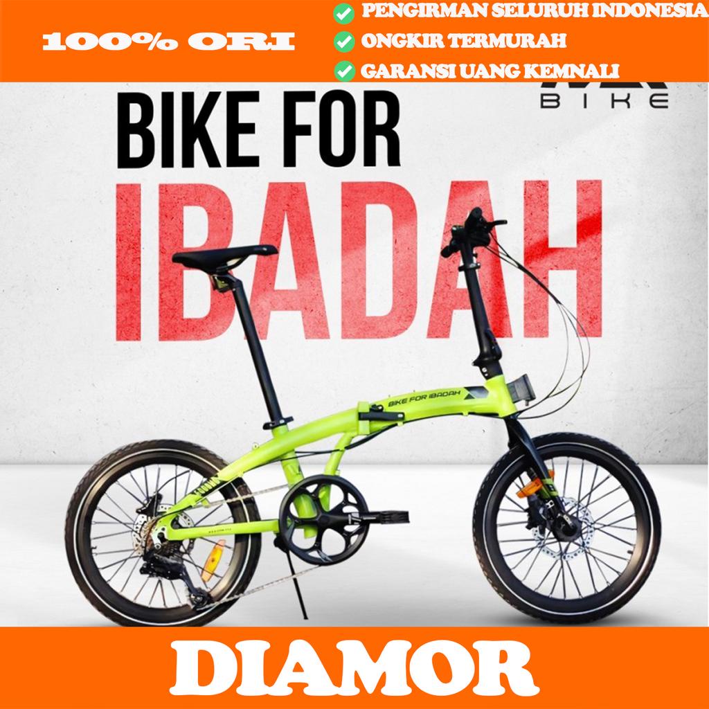 Sepeda Lipat ELEMENT ECOSMO 8 Bike For Ibadah 20 Inch Rem Hidrolik