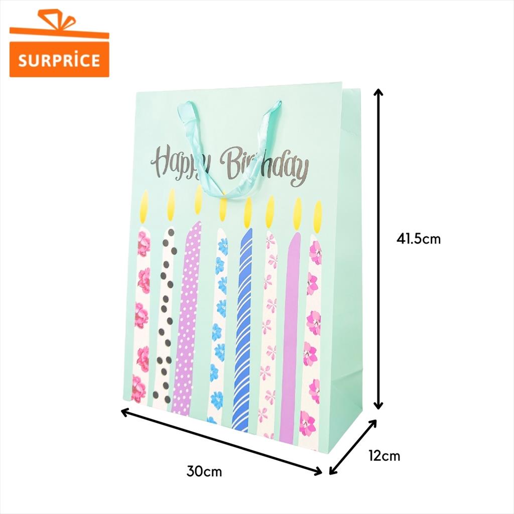 Surprice Paper Bag 30x41x12cm / Kantong Tas Kado Hadiah Ulang Tahun Birthday / Goodie Bag-1