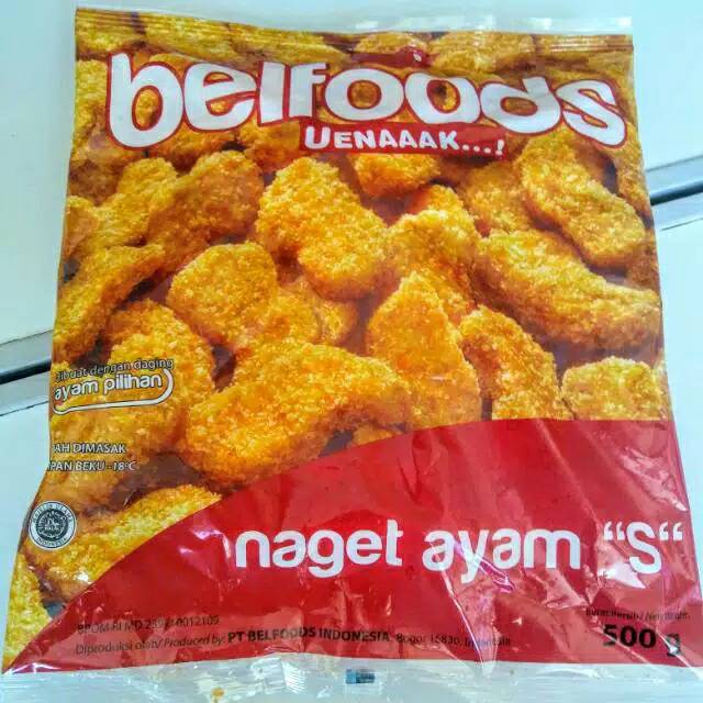 

Belfoods chicken nugget "S