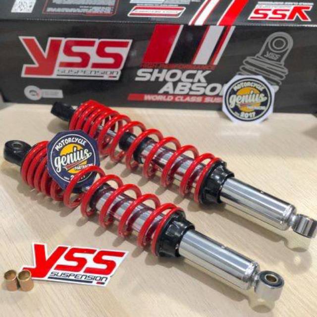 Shock YSS Top Prime 360 MM Red Chrome Series Tiger - Rx King - Shogun 125 Original Thailand