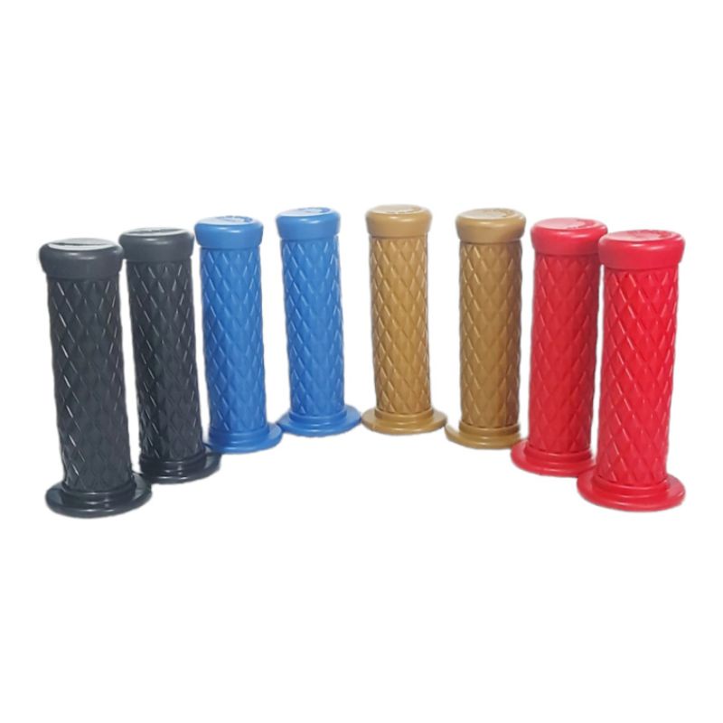 COD Hanfat handgrip retro klasik, grip Wajik Diamond super soft cocok untuk semua motor