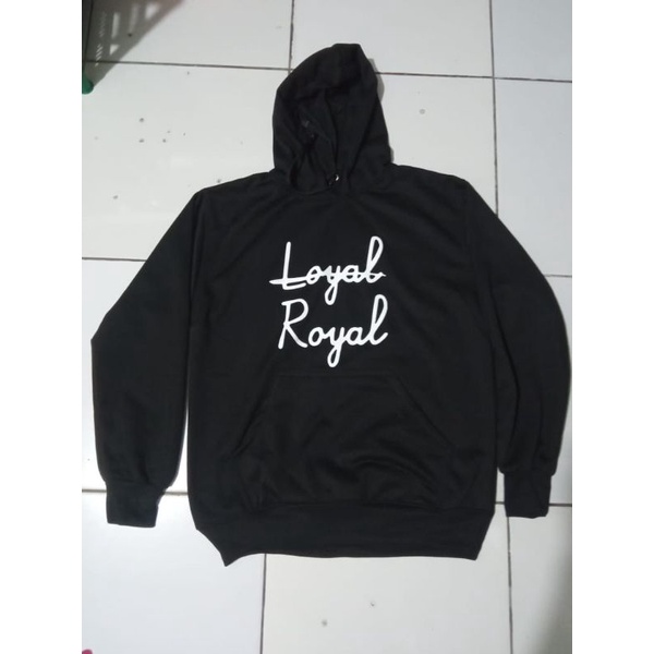 Jaket Hoodie Jumper BTS Kim Taehyung Loyal Royal