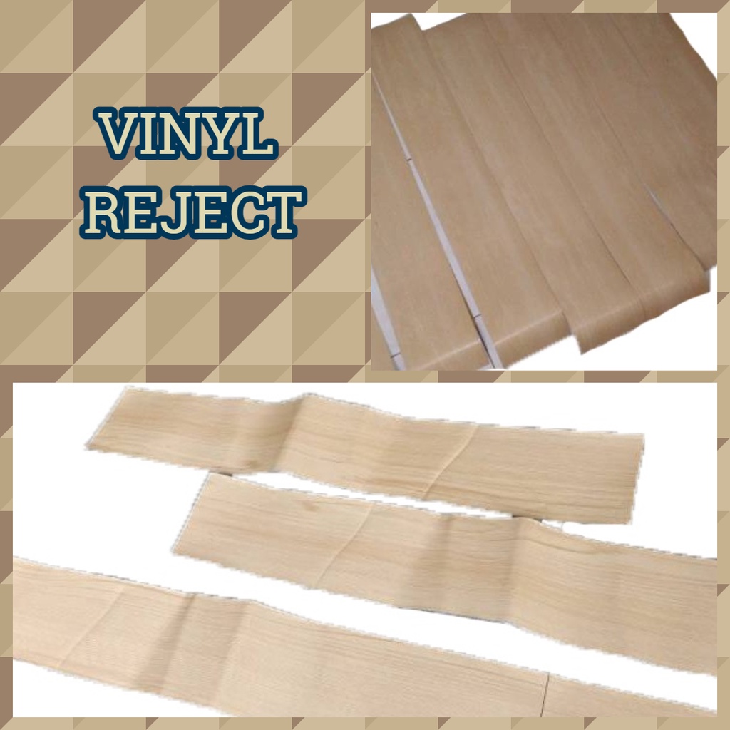 Stiker Lantai Vinyl Reject Motif Kayu Elegan Premium WD