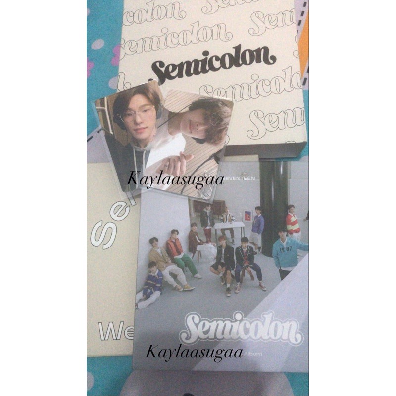 

[Ready] Semicolon Seventeen grup ver unsealed fullset