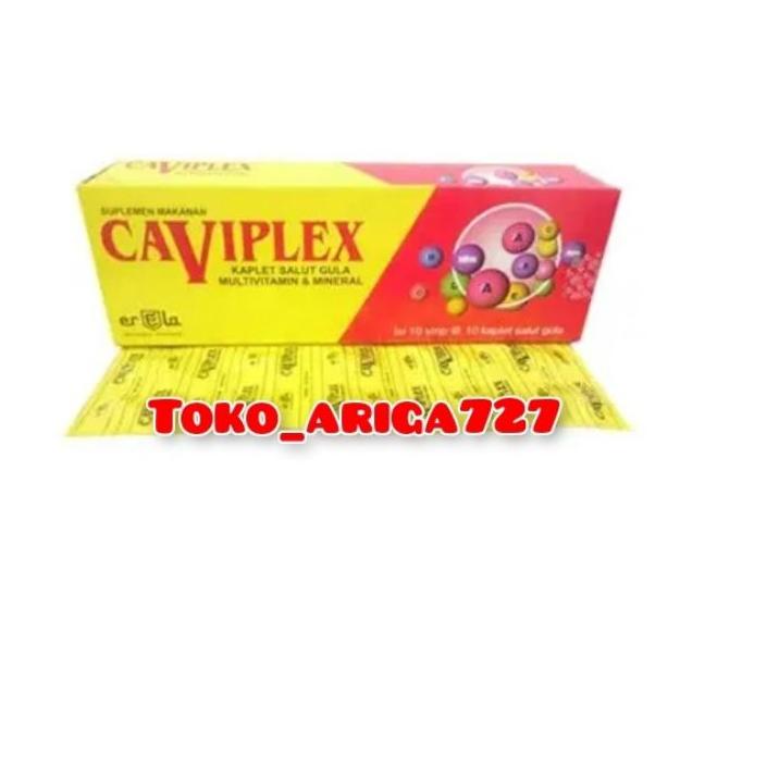 

[PRODUK VBEKT] Caviplex 1strip isi 10 kaplet 7GN