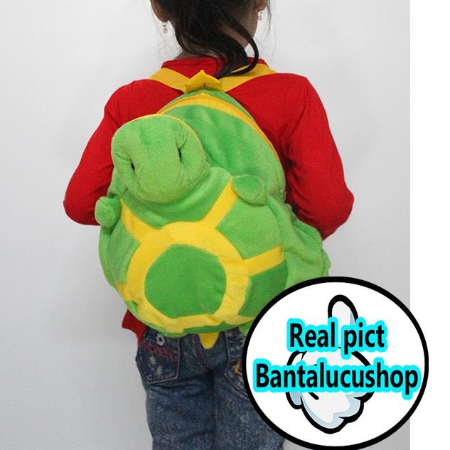 ♦ Tas anak kurakura Tas Boneka Tas gendong Anak Lucu Motif Boneka ➦