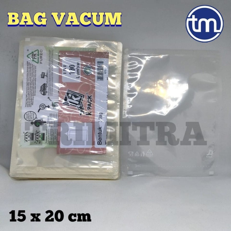 VAKUMPACK 15X20 CM FROZEN FOOD BAG KPACK (BAG VAKUM 15X20)