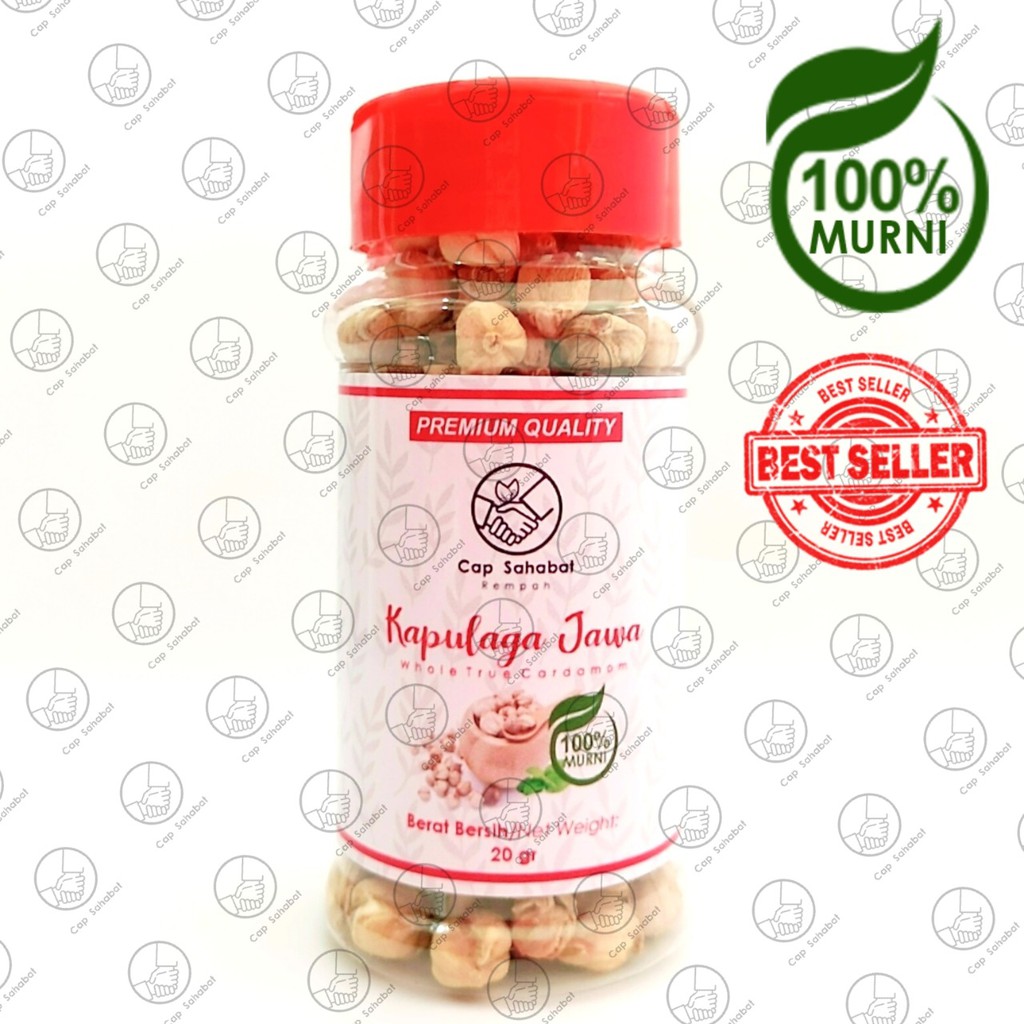 Cap Sahabat - Kapulaga Jawa Botol Premium / True Cardamom