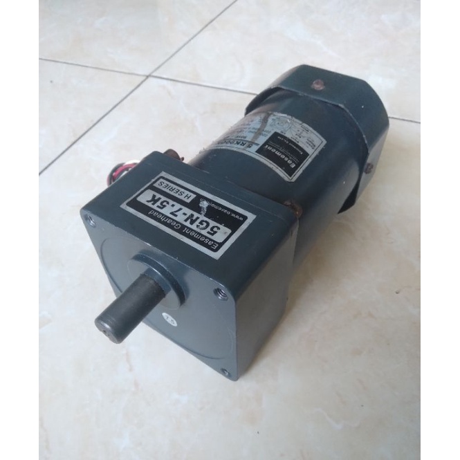 Ac Motor Gearbox 220V Ratio 1:7.5 90W Series