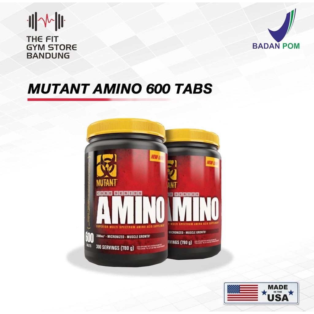 Mutant Amino 600 Tablet BPOM certified Amino Acid Tablet