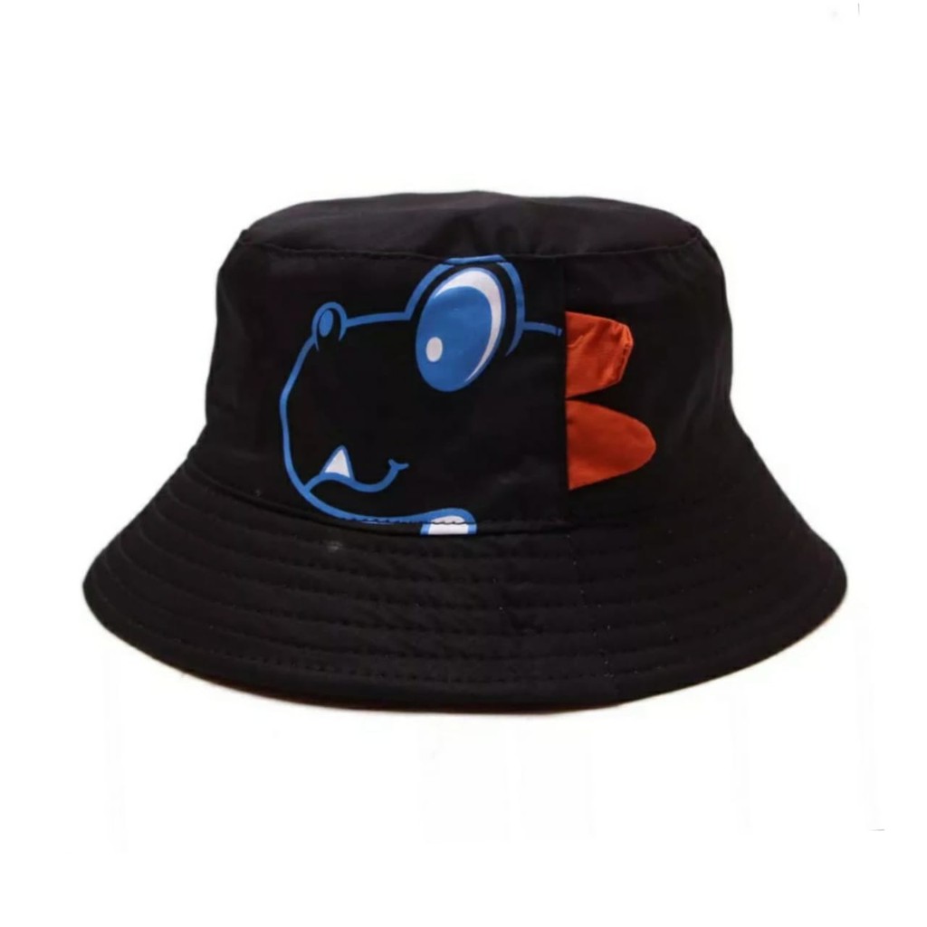 Maxkenzo Topi Fidi 2 - 5 Tahun Topi Anak BerKualitas-Hitam