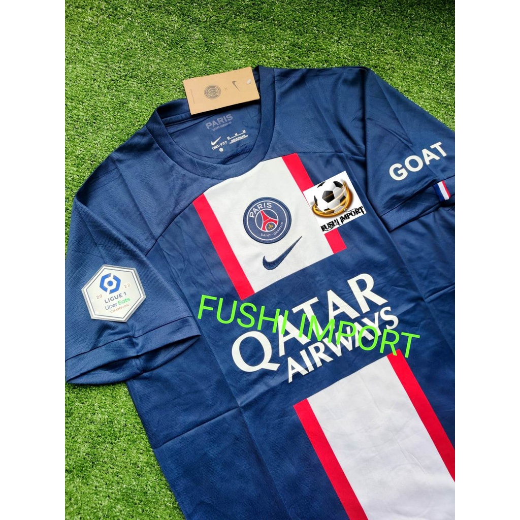 Jersey Baju Bola PSG Home Full Patch 2022 2023 Grade Ori