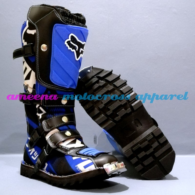 Sepatu Cross Fullprint Besi - Sepatu Trail Motocross - Sepatu MX Adventure - 006