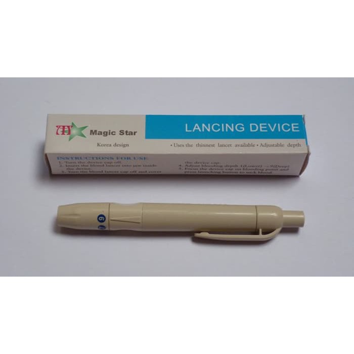 

Pena Bekam / Lancing plastik autoklik magicstar / pena ambil darah