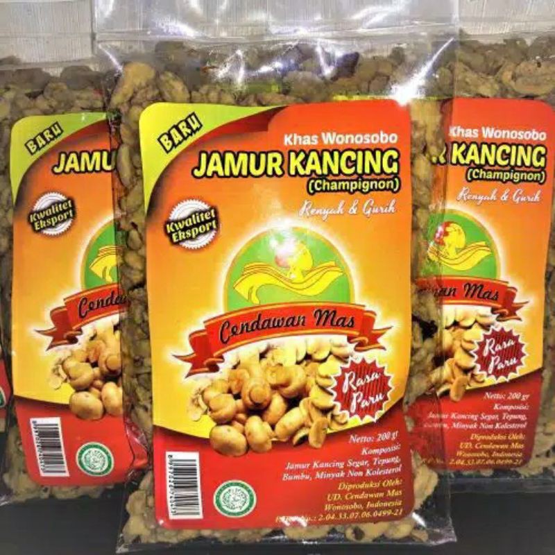

keripik jamur khas wonosobo