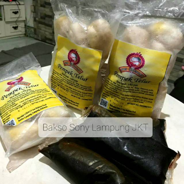 

Pempek Sony Lampung - Pempek Telur/Kapal Selam Mini (Isi +/- 13 pcs)