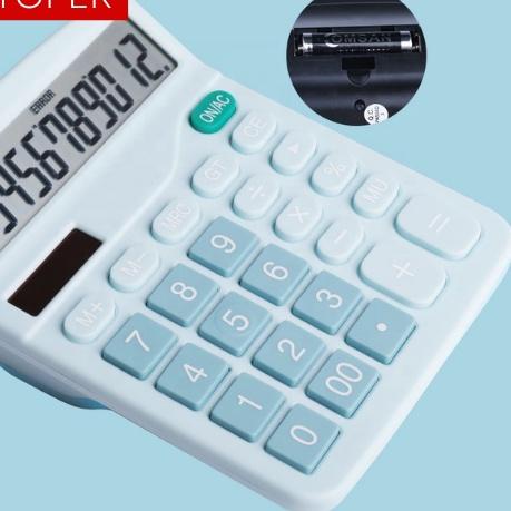 

Barang Pilihan.. TOPER Calculator Solar Power - Calculator Simple - Kalkulator Simpel - Kalkulator Solar - Kalkulator Aesthetic Estetik