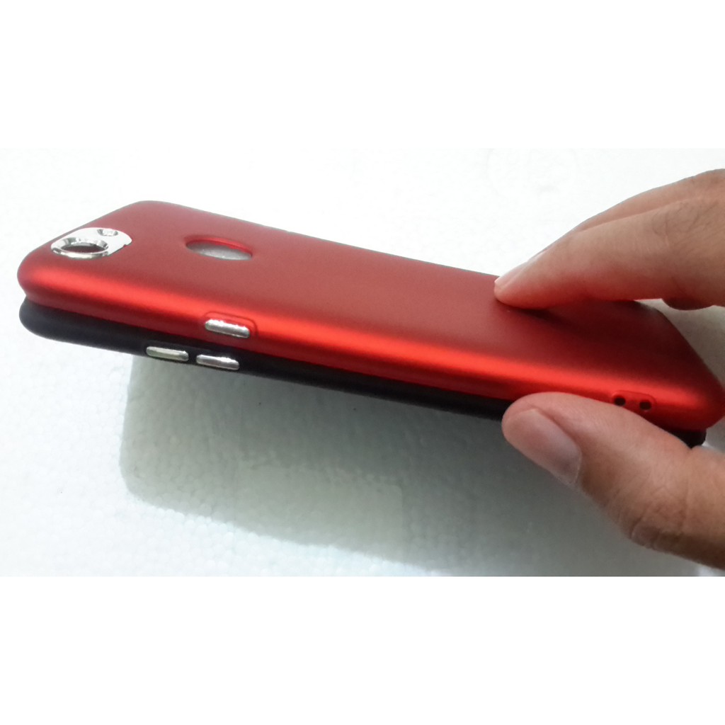 Slim Matte Baby Skin Softcase Camera Protector Vivo V7, V7+&amp;  Oppo F5
