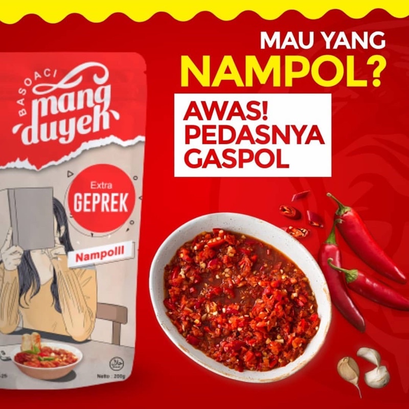 

Bakso/Baso Aci MANG DUYEH Instan | Snack Boci | FROZEN FOOD | Rasa Extra Geprek