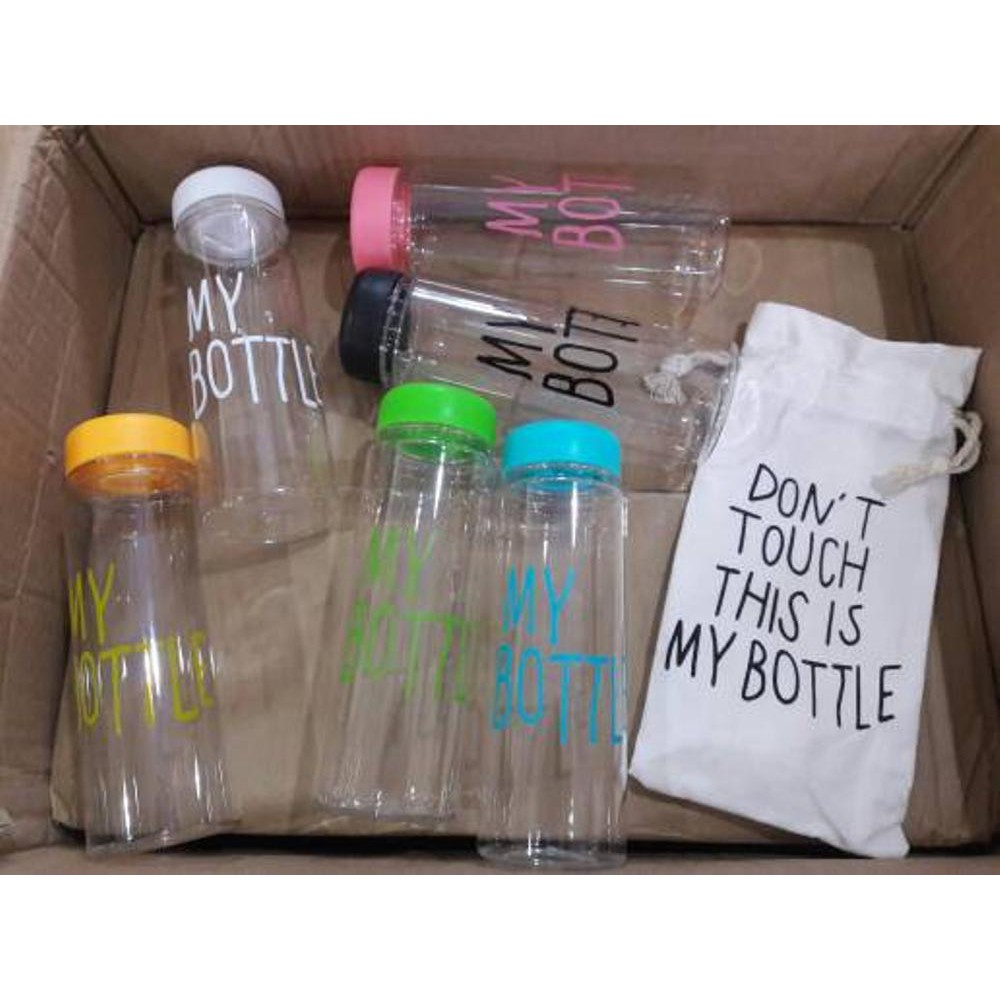 Mybottle / mybotol / my bottle murah grosir laris botol minum + pouch