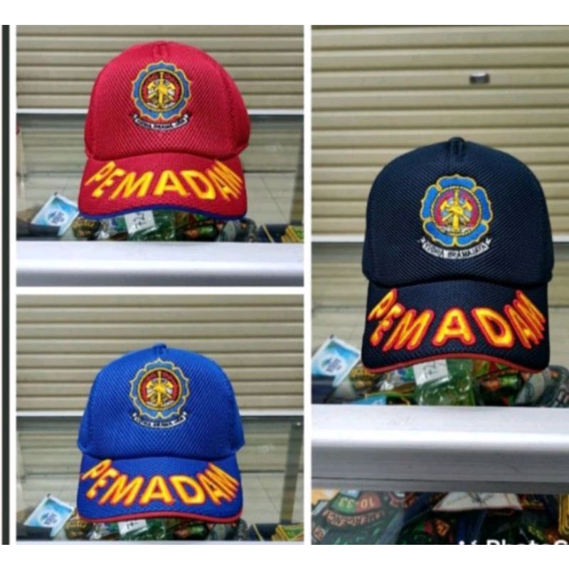 Topi pemadam kebakaran#topi damkar