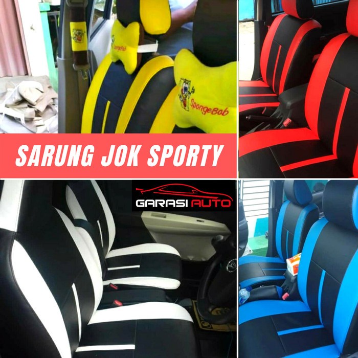 Sarung Cover Jok Kulit Mobil Xpander Innova Ertiga Honda Freed Mobilio