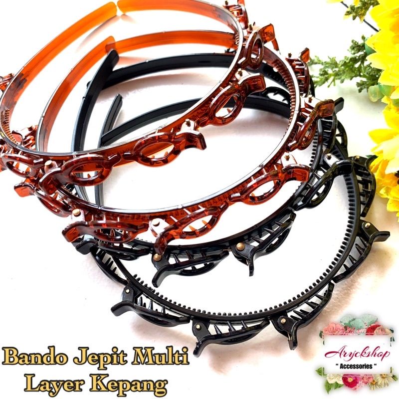 BANDO JEPIT MULTI LAYER KEPANG BANDO KOREA