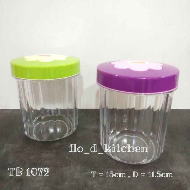 Toples Bulat Bunga TB1072 Hijau