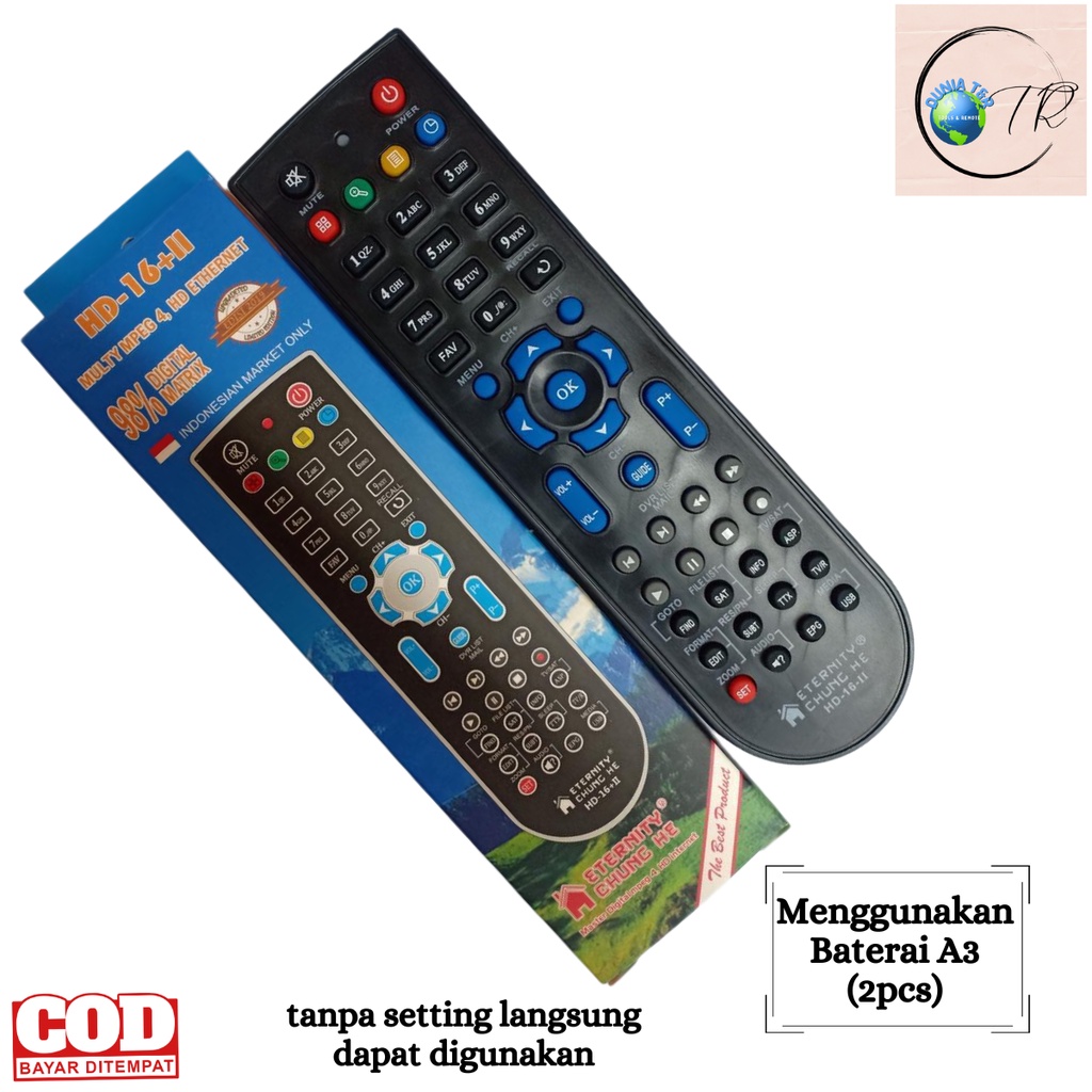 Remot Remote Multi Receiver Parabola HD MPEG4 master HD 16+II Tr Universal