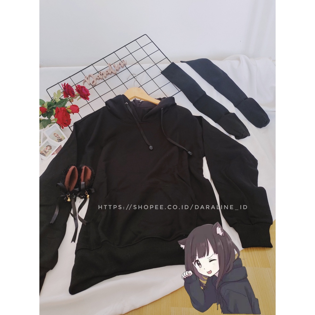 Kostum Cosplay hoodie Menhera Chan