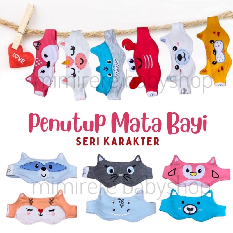Kacamata Jemur Bayi Catell Love / Baby Eyemask Sunbabes