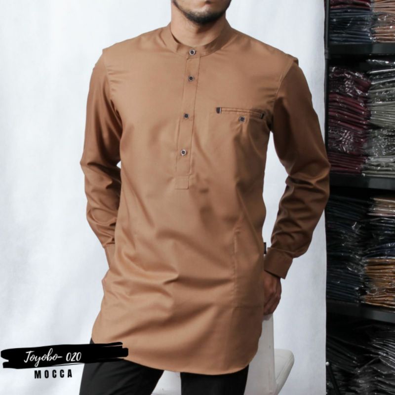 KOKO KURTA POLOS LENGAN PANJANG SAVIQ BAHAN TOYOBO T 020
